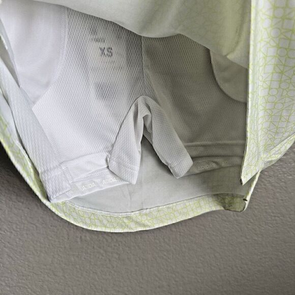 Adidas Golf Skort Womens Size XS Ultimate 365 Print Skirt White Geometric Gym - Picture 3 of 8